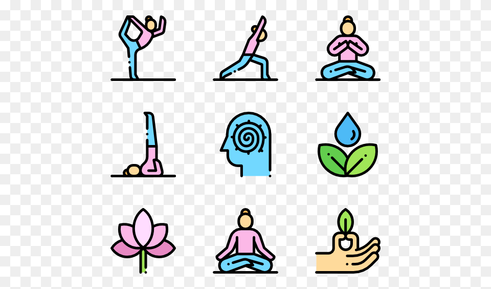 Yoga Icon Packs, Baby, Person, Fitness, Sport Free Png