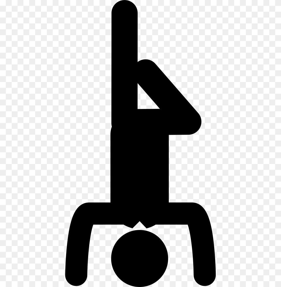 Yoga Icon Svg Inverted Man, Symbol Png