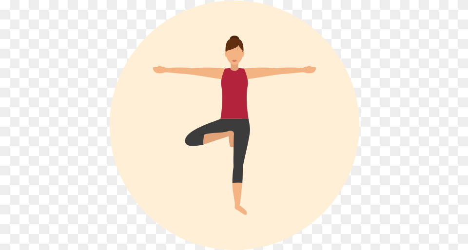 Yoga Icon Yoga, Person, Face, Head, Fitness Free Transparent Png