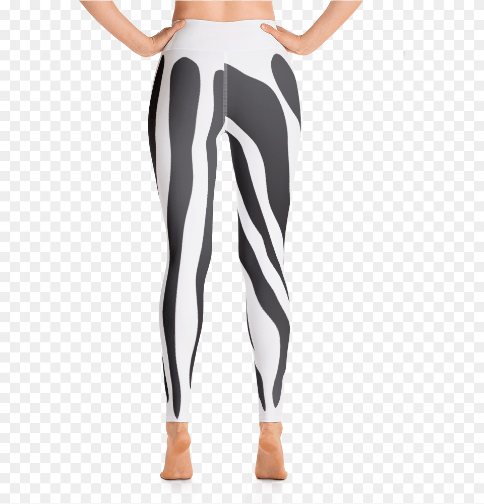 Yoga Leggings Zebra Print Relax Shop Zebra Print Yoga Pants, Clothing, Hosiery, Tights, Adult Free Png Download
