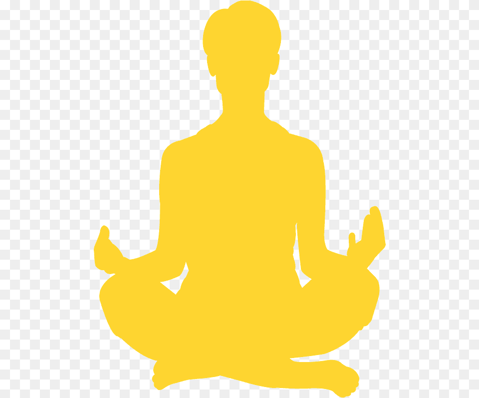 Yoga Silhouette For Yoga, Adult, Male, Man, Person Free Png Download