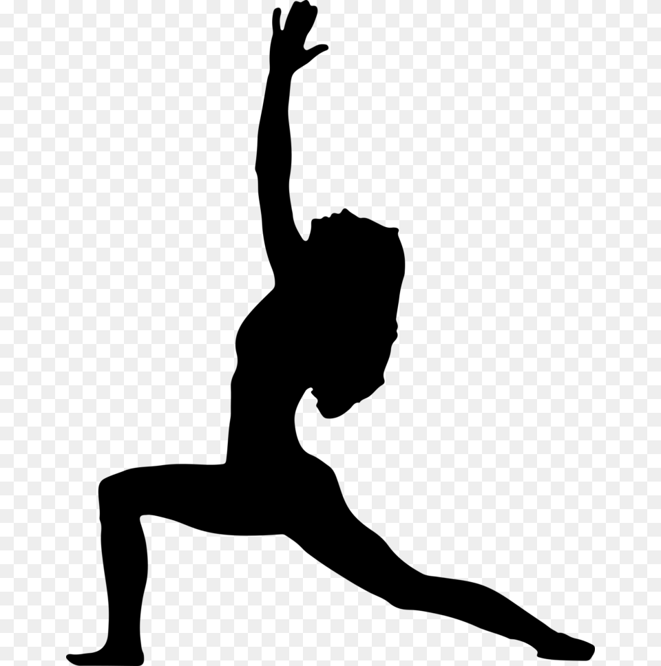 Yoga Silhouette Lotus Position Clip Art Yoga Poses Black And White, Gray Png