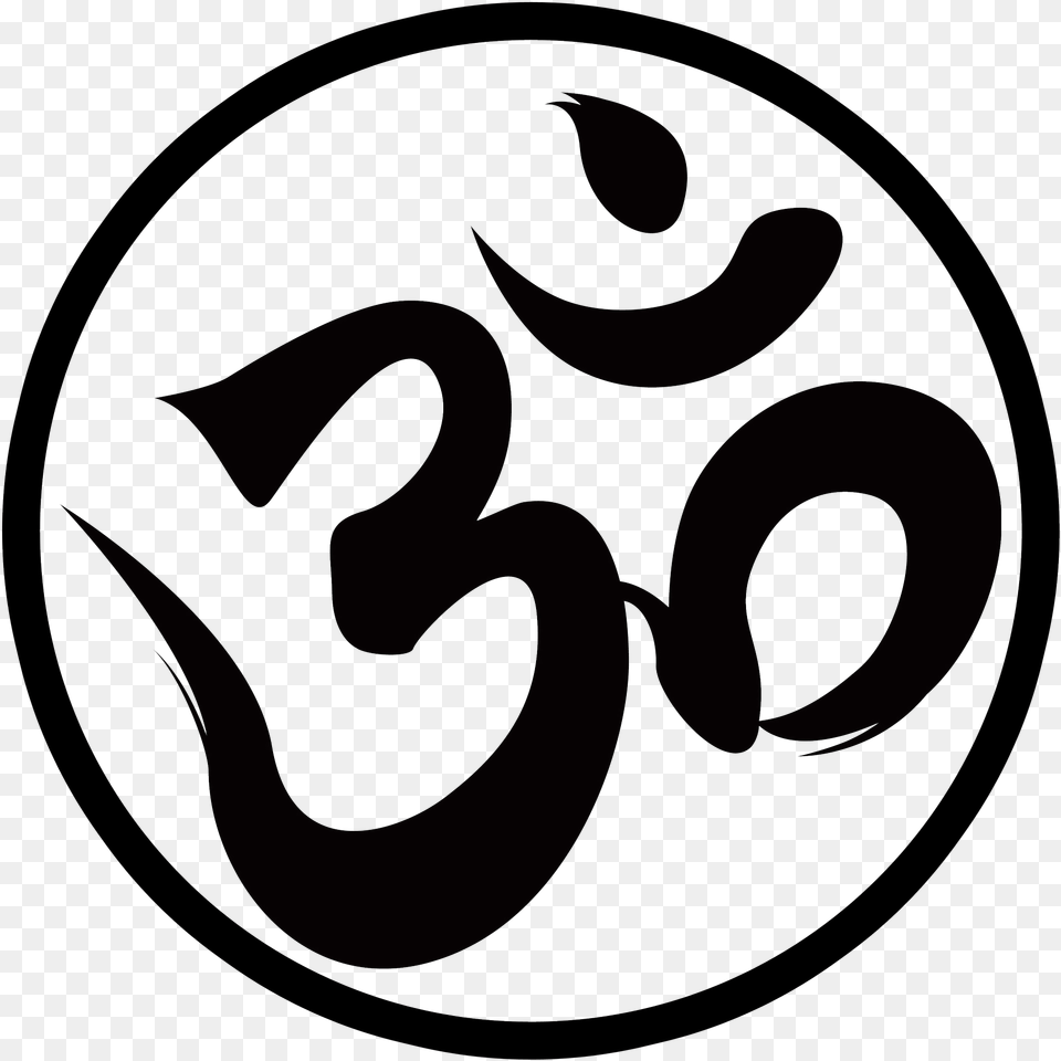 Yoga Symbol Om Symbol, Text, Disk Free Png