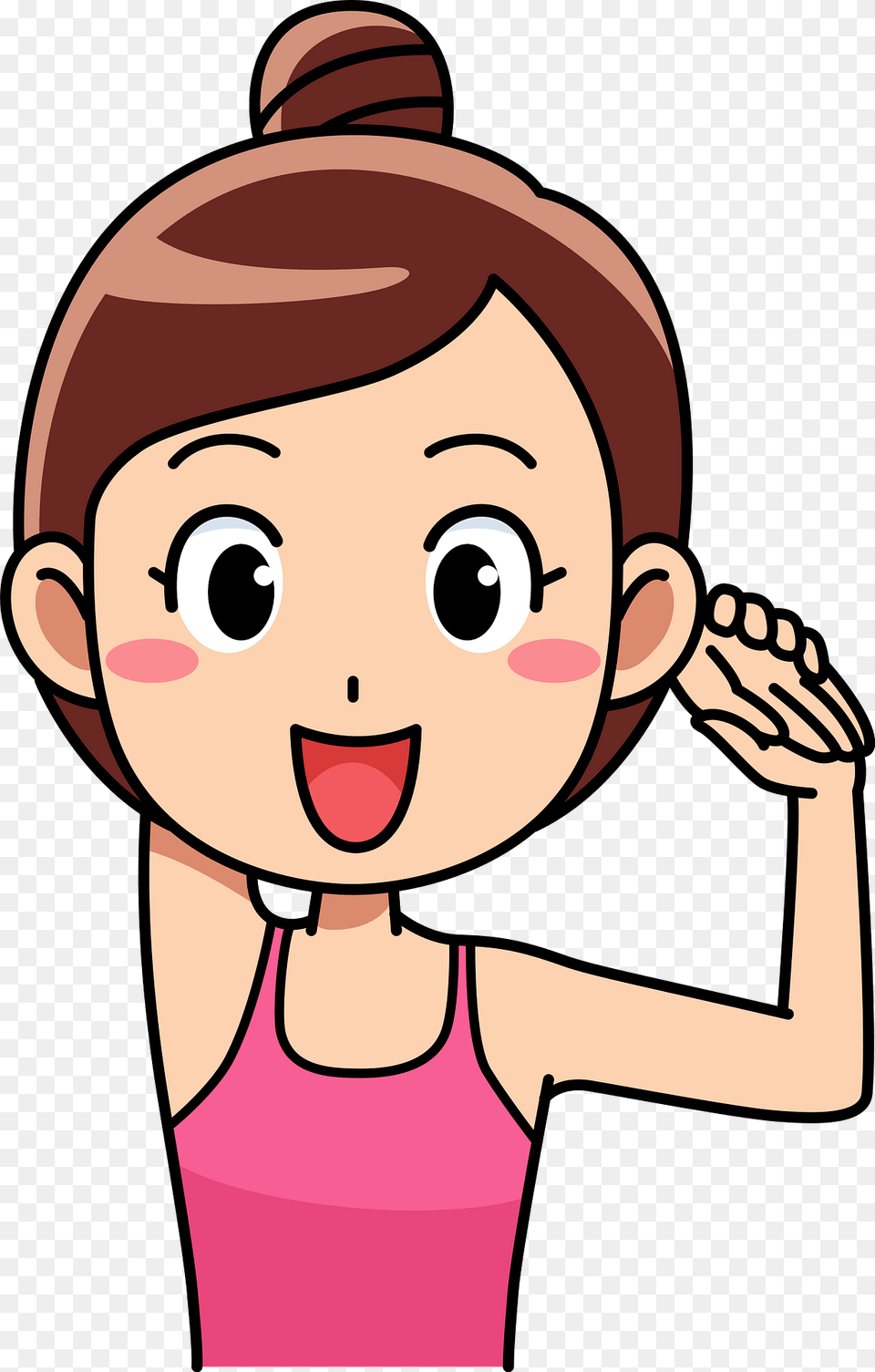 Yoga Woman Clipart, Baby, Face, Head, Person Png
