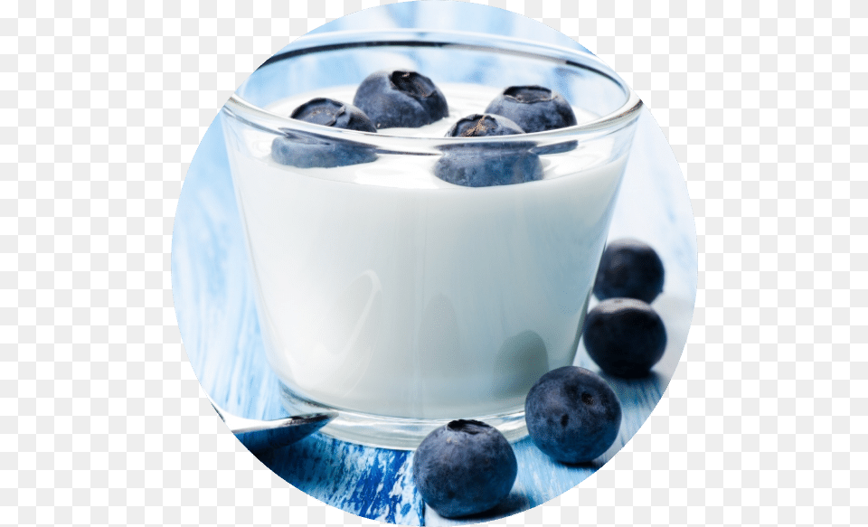 Yoghurt Met Blauwe Bessen, Berry, Produce, Plant, Fruit Png