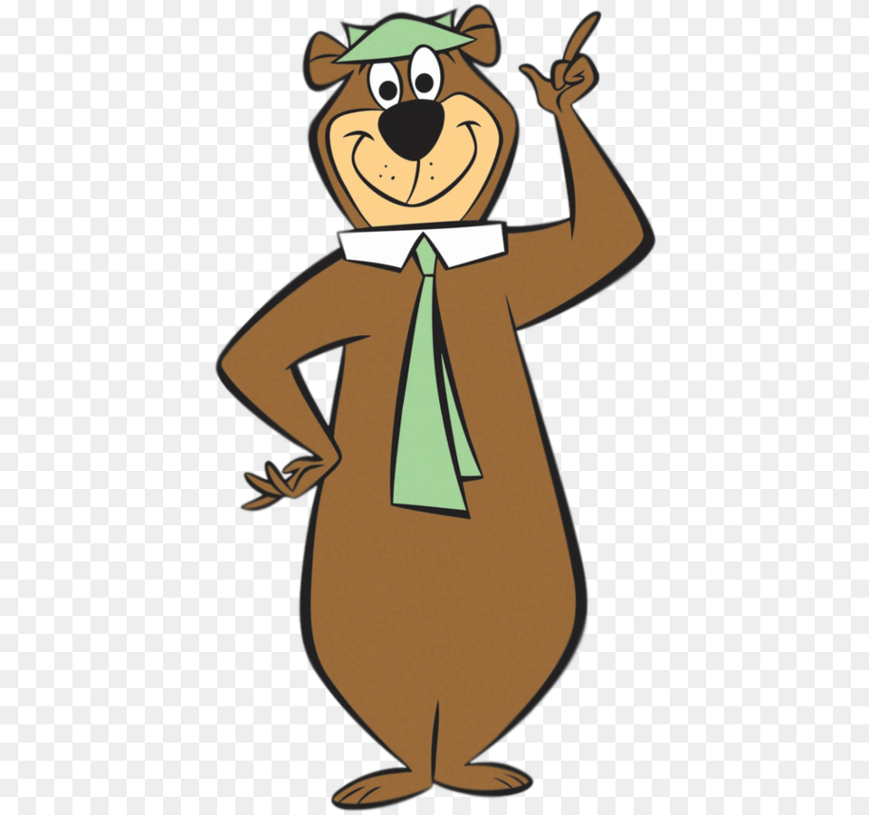 Yogi Bear, Cartoon, Nature, Outdoors, Snow Free Png Download