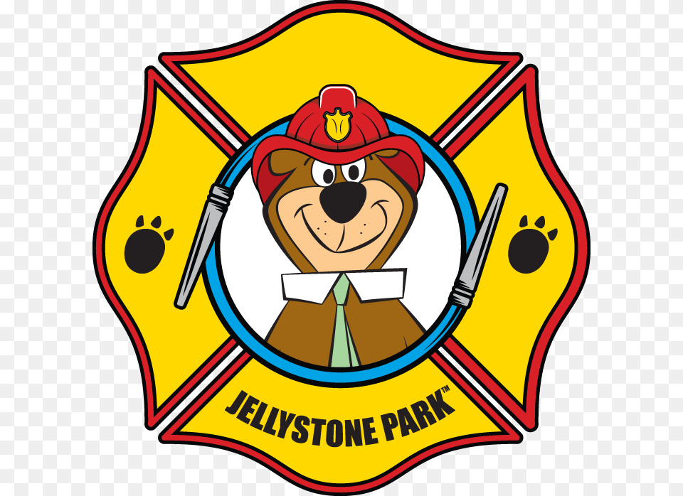 Yogi Bear Clipart Download Firefighter Yogi Bear, Logo, Symbol, Dynamite, Weapon Free Transparent Png