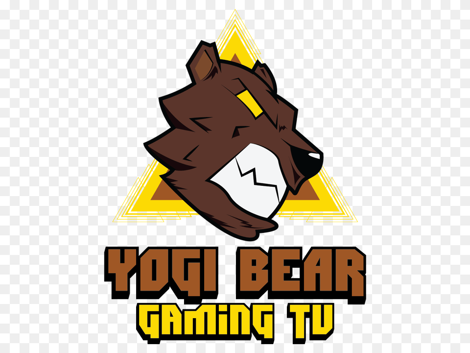 Yogi Bear Gaming Tv Logo Branding Gamepad Free Png Download