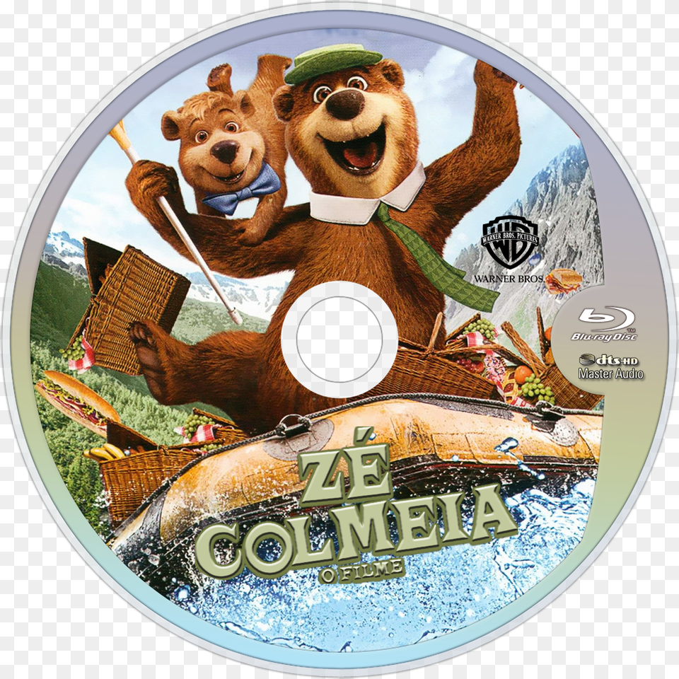 Yogi Bear Movie Dvd, Disk, Animal, Mammal, Wildlife Free Png