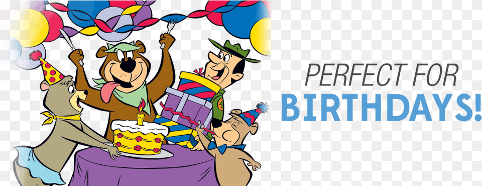 Yogi Bear S Jellystone Park Birthday Party Packages Yogi Bear Birthday Party, Publication, Book, Person, Comics Free Transparent Png