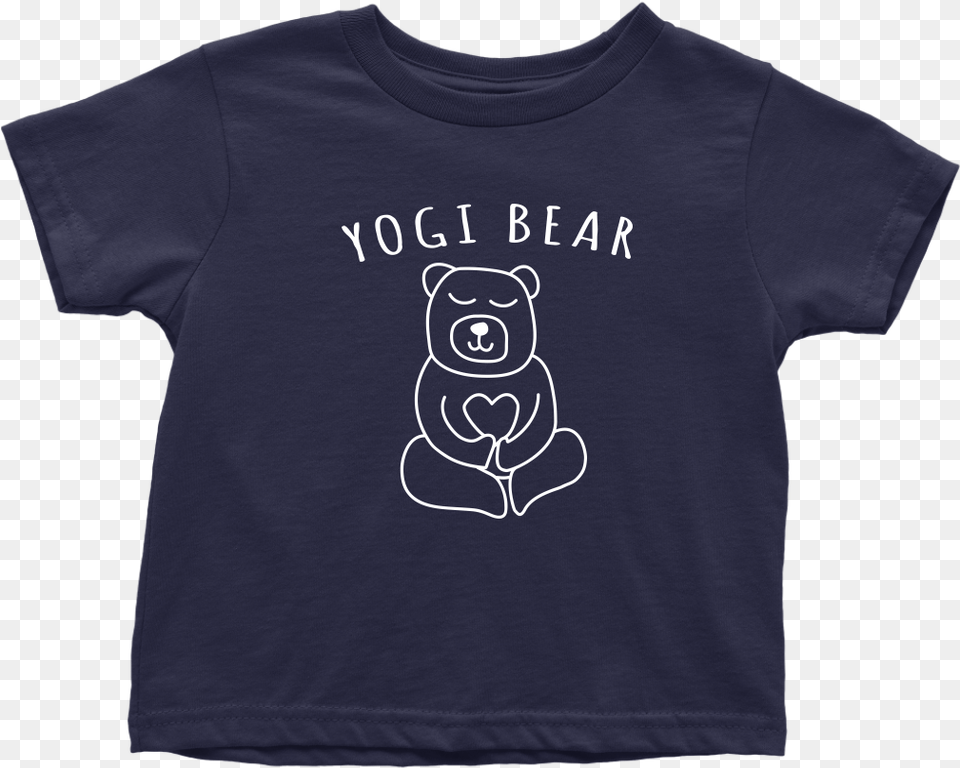 Yogi Bear Toddler Yoga Comfy T Shirt In Navy By Munga T Shirt, Clothing, T-shirt Free Transparent Png