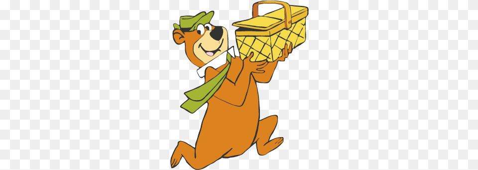 Yogi Bear Vector Yogi Bear Picnic Basket, Person, Cartoon, Face, Head Free Png