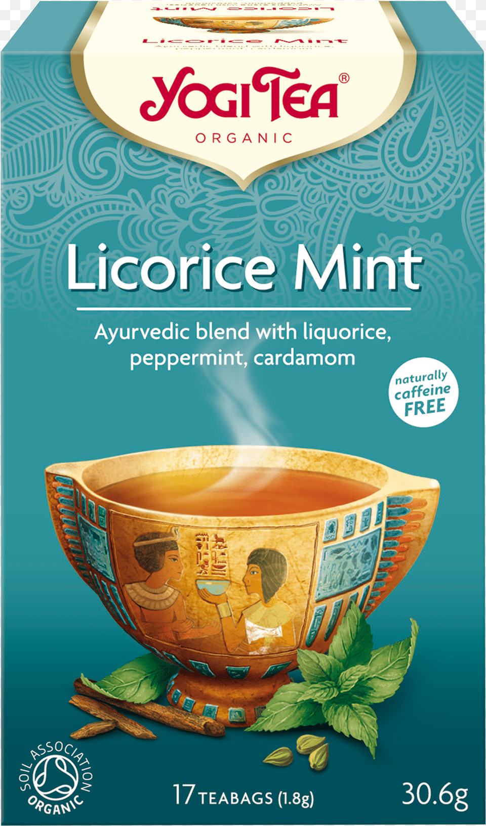 Yogi Liquorice Mint Tea, Advertisement, Plant, Herbs, Herbal Png Image