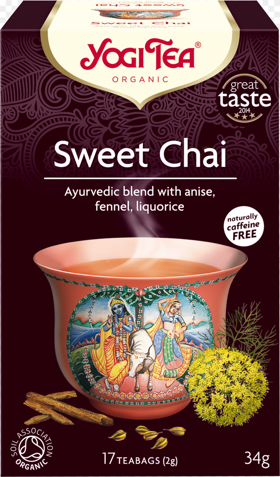 Yogi Tea Chai Latte, Herbal, Advertisement, Plant, Herbs Free Png