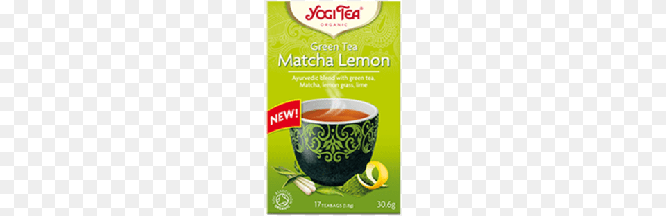Yogi Tea Green Tea Matcha Lemon Organic 17 Tea Bags Yogi Tea Matcha Lemon, Beverage, Green Tea, Advertisement, Herbal Free Png Download