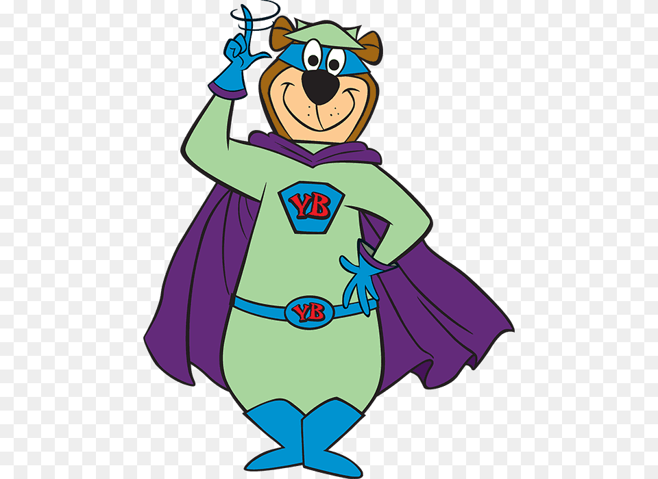 Yogi The Bear Superhero, Cartoon, Baby, Person, Cape Png Image