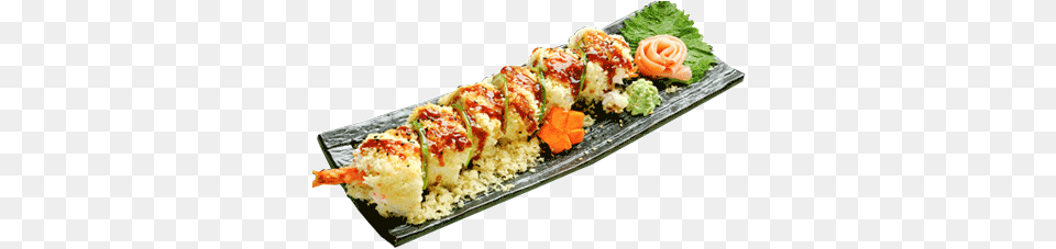 Yogis Grill Sushi Plate Transparent Background, Dish, Meal, Food, Lunch Png Image