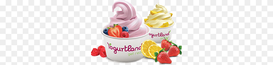 Yogurt, Cream, Dessert, Food, Frozen Yogurt Free Png