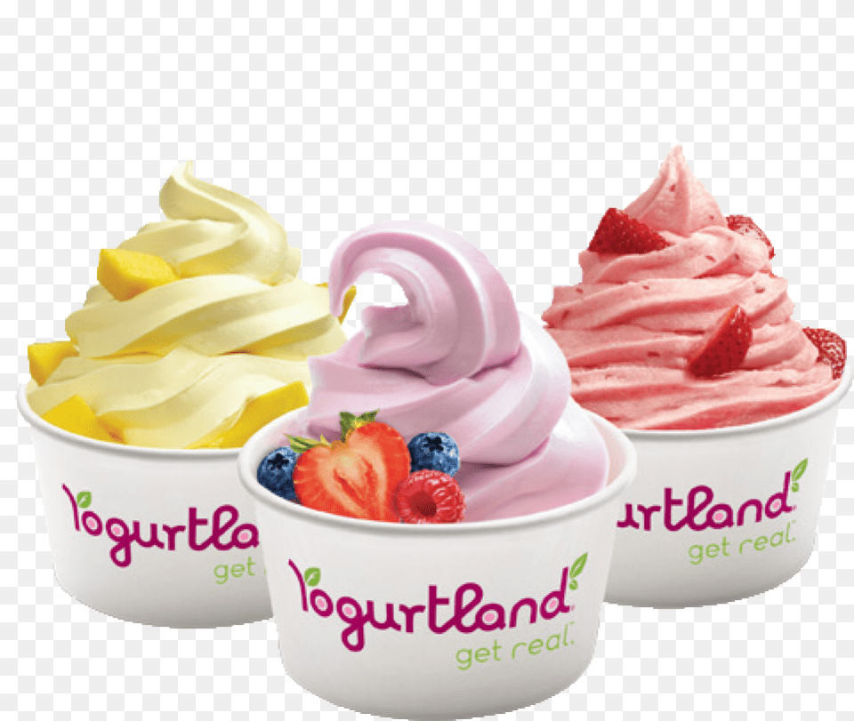 Yogurt Dish Download Copy Yogurtland Fundraiser, Cream, Dessert, Food, Frozen Yogurt Png