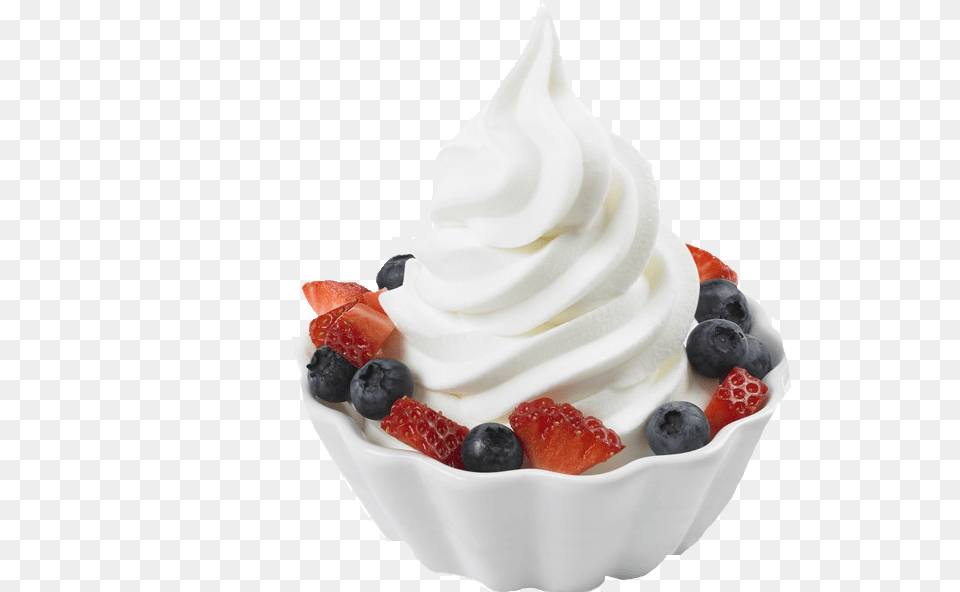 Yogurt Dish Pics Copy Frozen Yogurt, Cream, Dessert, Food, Frozen Yogurt Free Png Download