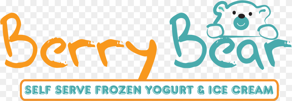 Yogurt Froyo Gelatos Ice Cream Berry Bear, Text, Logo Png