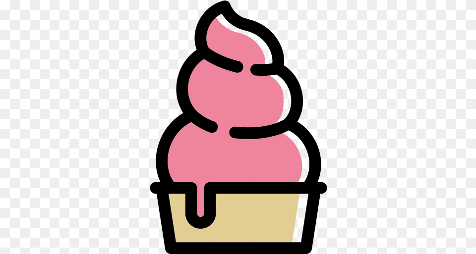 Yogurt Icon Frozen Yogurt Icon, Food, Cream, Dessert, Ice Cream Free Transparent Png