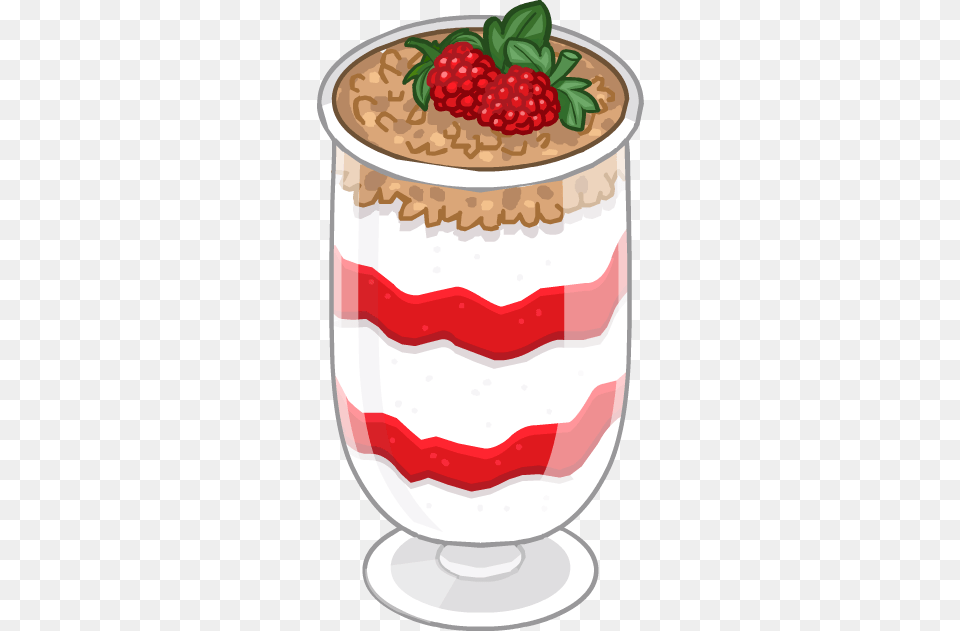 Yogurt Parfait Puffle Food Yogurt Parfait Clipart, Jar, Ketchup, Cream, Dessert Free Png Download