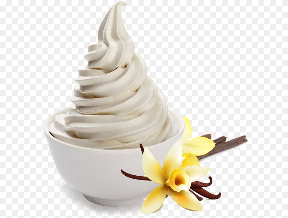 Yogurt Pic Frozen Yogurt, Cream, Dessert, Food, Ice Cream Free Png