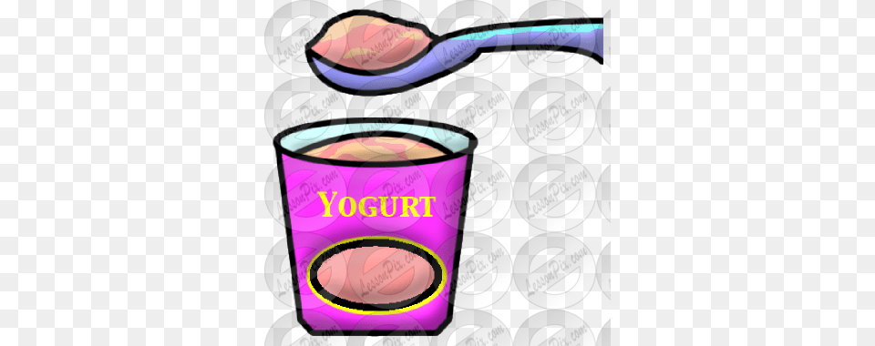 Yogurt Picture For Classroom Therapy Use, Cutlery, Spoon, Aluminium, Can Free Png