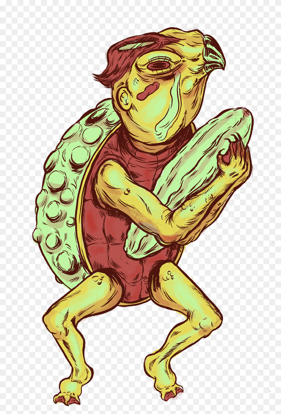 Yokai Com Kappa Mythos Free Png