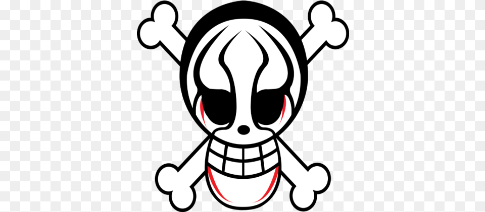 Yokai Pirates Jolly Roger Roblox Transparent One Piece, Emblem, Symbol, Stencil Png Image