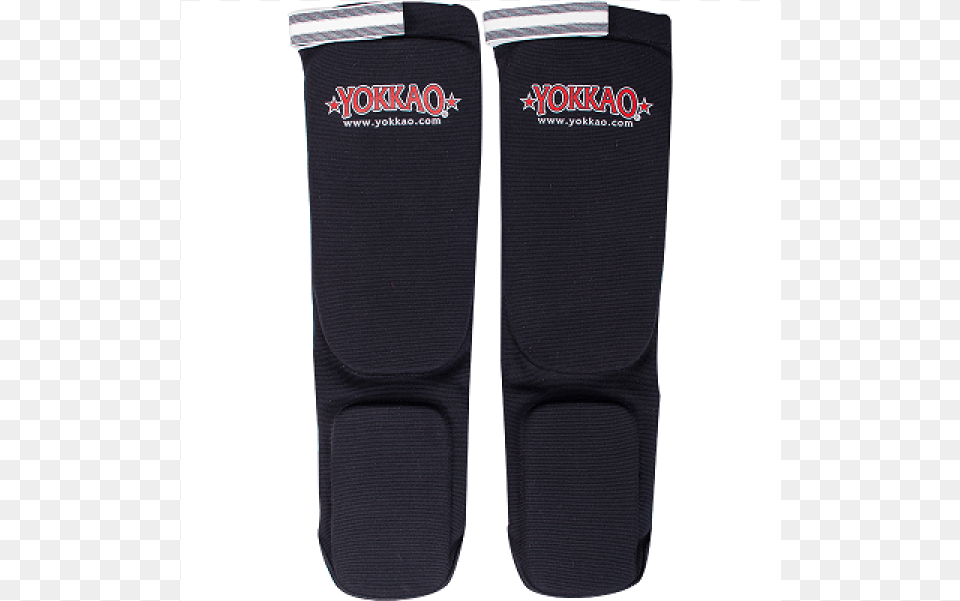 Yokkao Muay Thai Boxing Shin Guards Black Cotton Hockey Sock, Brace, Person Free Png