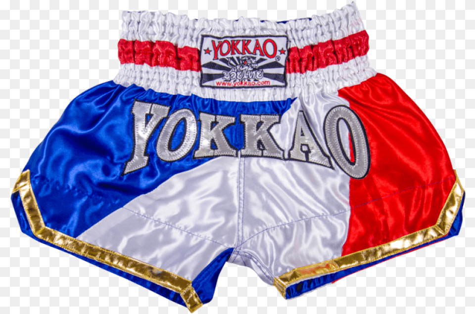 Yokkao Thai Flag Silver Edition Muay Thai Shorts, Clothing, Swimming Trunks, Baby, Person Free Transparent Png