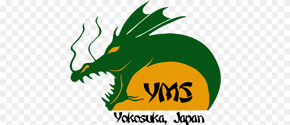 Yokosuka Msyokosuka Middle School Homepage Automotive Decal Ms Dos Logo, Dragon, Animal, Fish, Sea Life Free Png