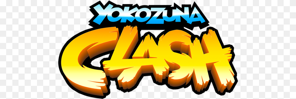Yokozuna Clash Yggdrasil Gaming Game Logo Text Design Horizontal, Bulldozer, Machine Png Image