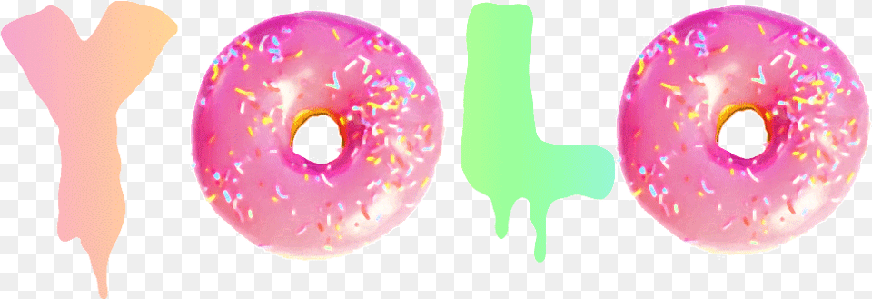 Yolo Donuts, Food, Sweets, Donut, Adult Png Image