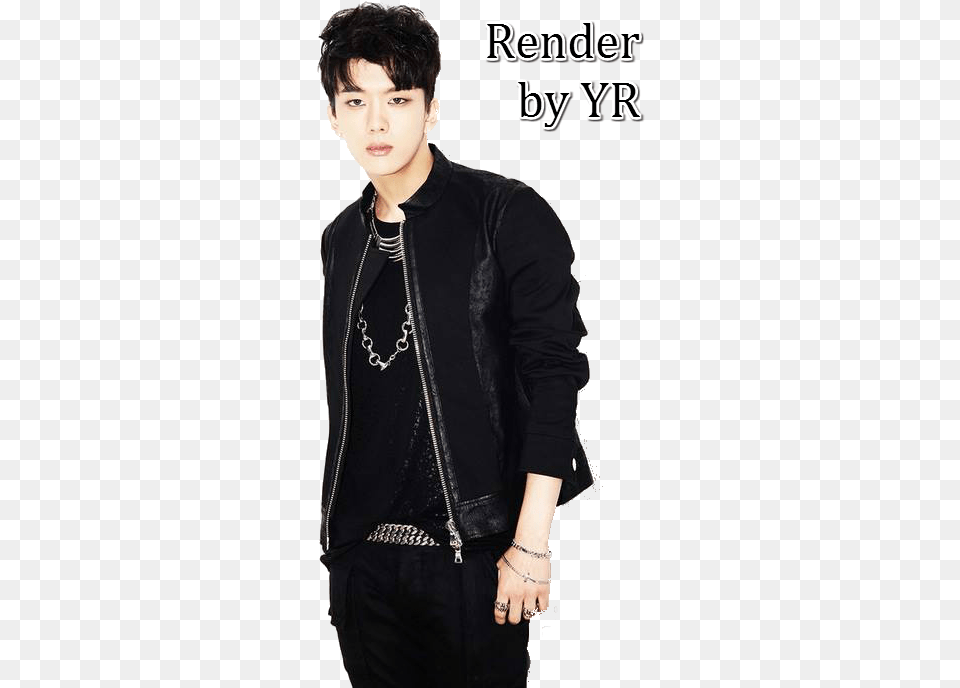 Yoo Youngjae No Mercy, Clothing, Coat, Jacket, Accessories Png