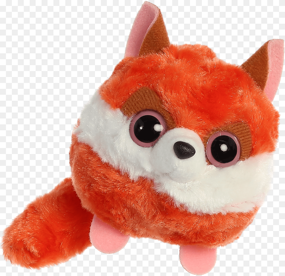 Yoohoo Ball Ruby Red Fox, Plush, Toy Png Image