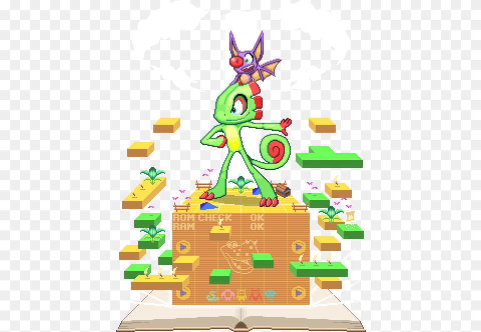 Yooka Laylee By Scepterdpinoy Cartoon, Baby, Person Png Image