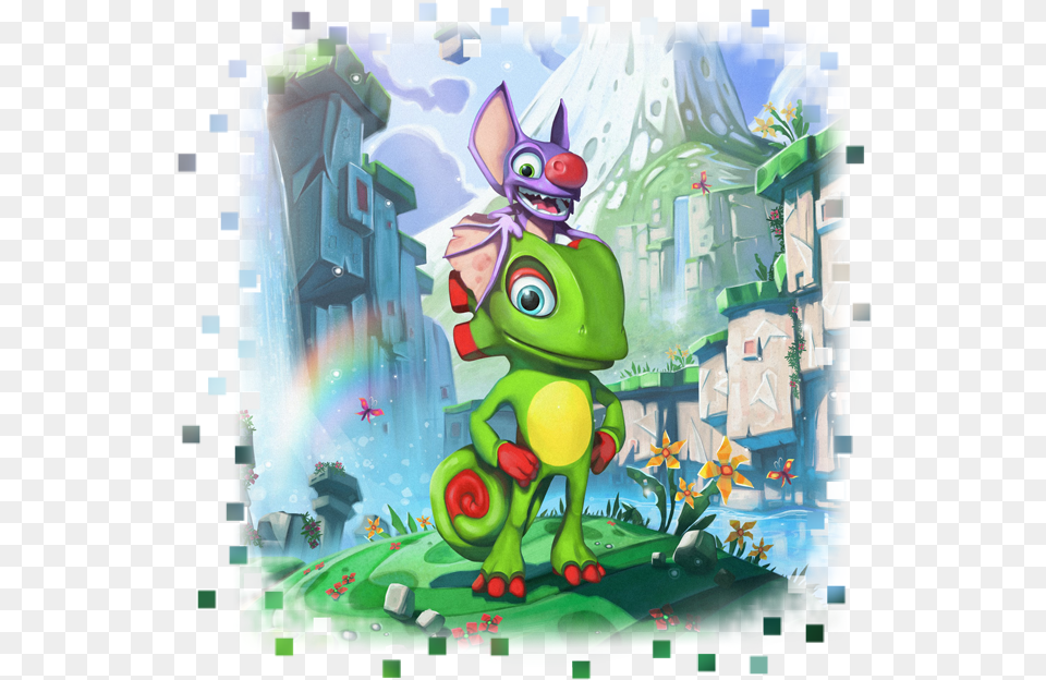 Yooka Laylee Nintendo Switch, Art, Toy, Graphics, Painting Free Transparent Png