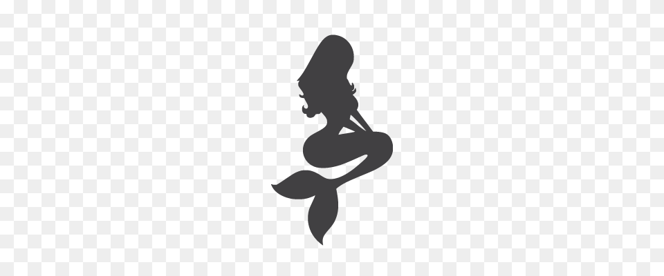 Yoonek Graphics Little Mermaid Decal Sticker For Car, Silhouette, Adult, Female, Person Free Png Download