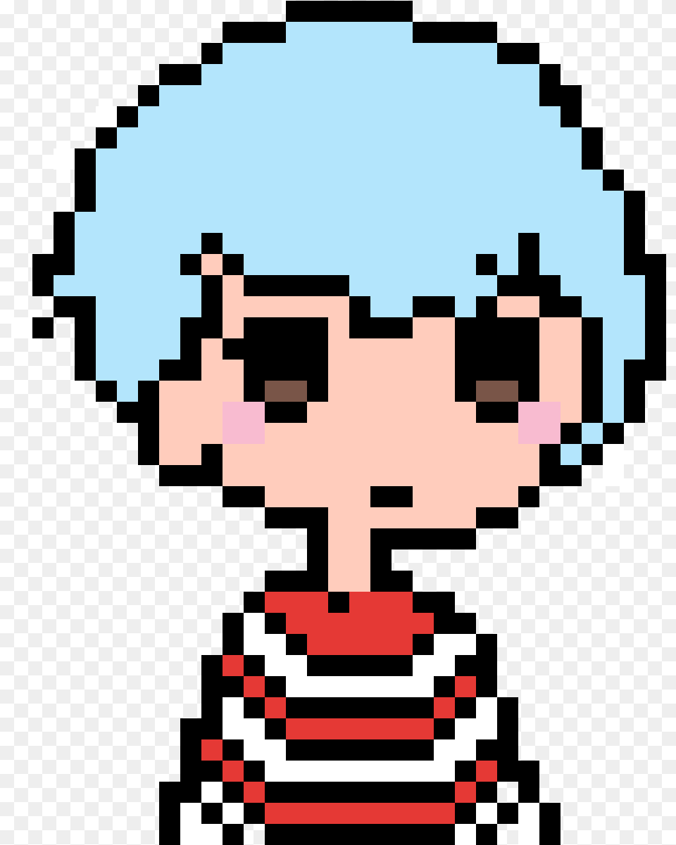 Yoongi Pixel Art Chibi Bts Png Image