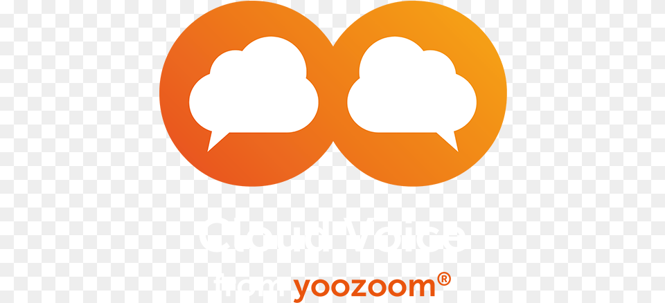 Yoozoom Cloud Voice Logo Reverse Language, Advertisement, Poster Png