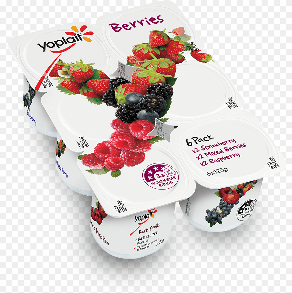 Yoplait Berries Frutti Di Bosco, Berry, Dessert, Food, Fruit Free Png Download