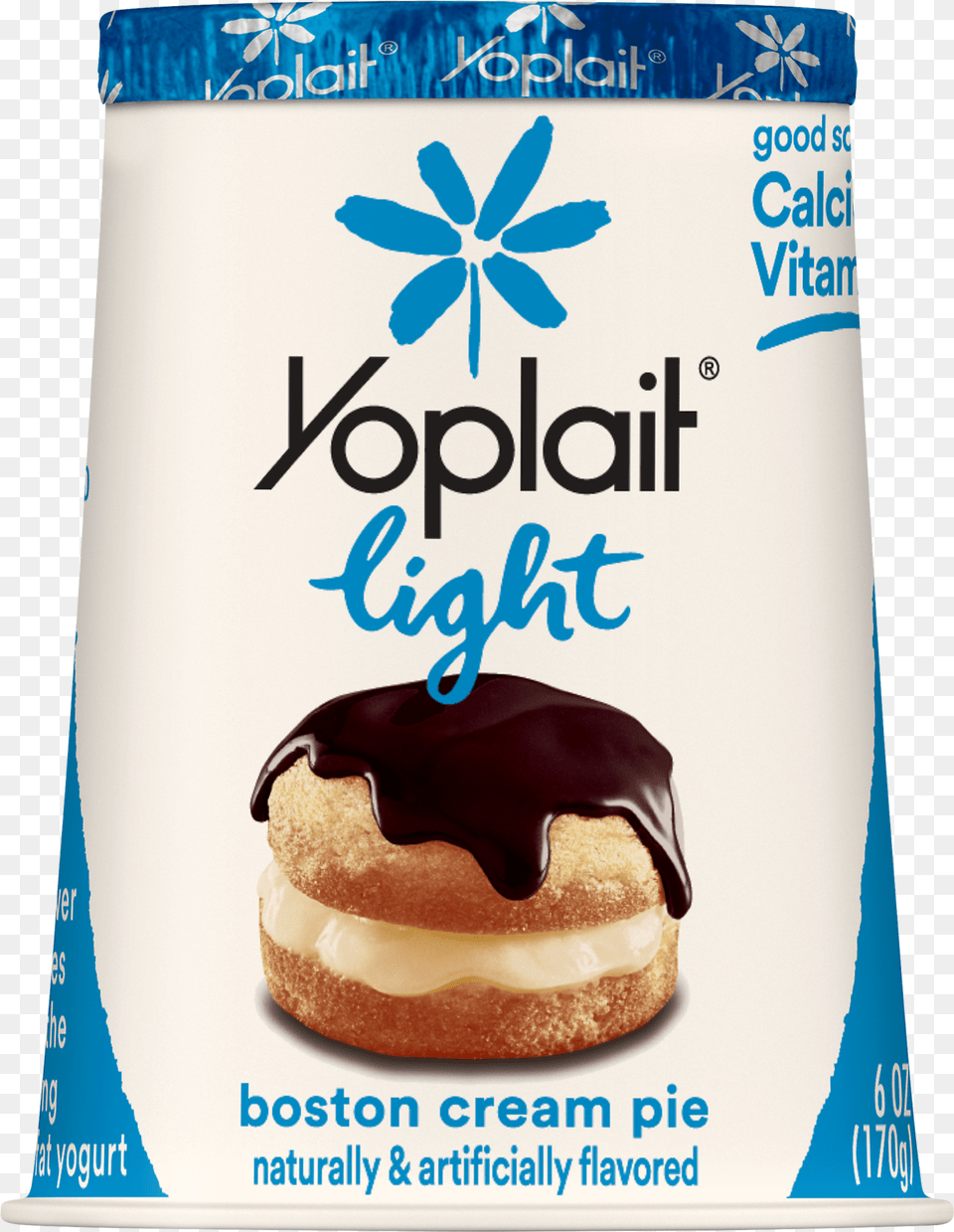 Yoplait Boston Cream Pie Yogurt, Burger, Food, Sweets, Donut Png