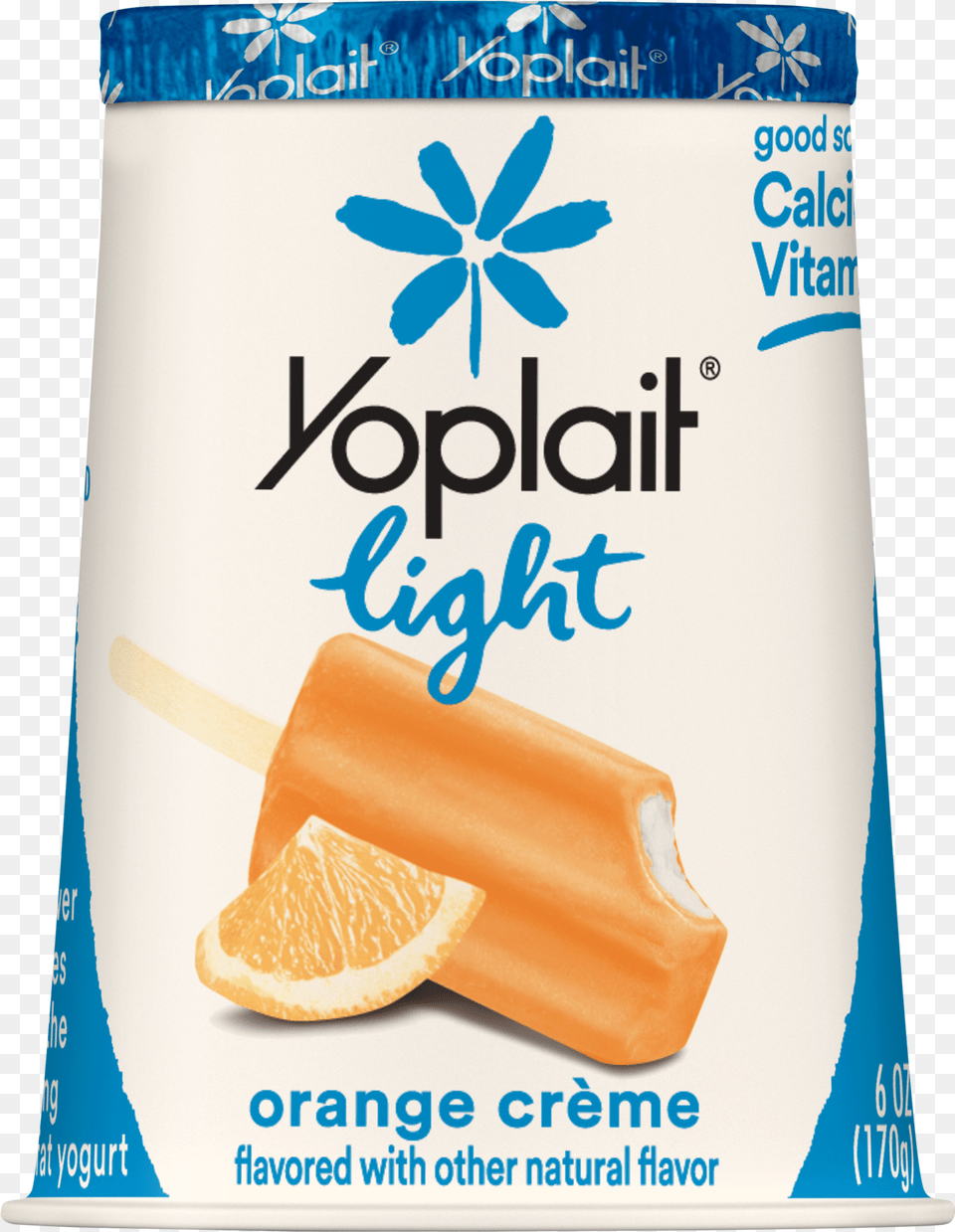 Yoplait Light Yogurt Fat Yogurt Orange Creme Yoplait Light Boston Cream Pie, Citrus Fruit, Food, Fruit, Plant Free Png Download