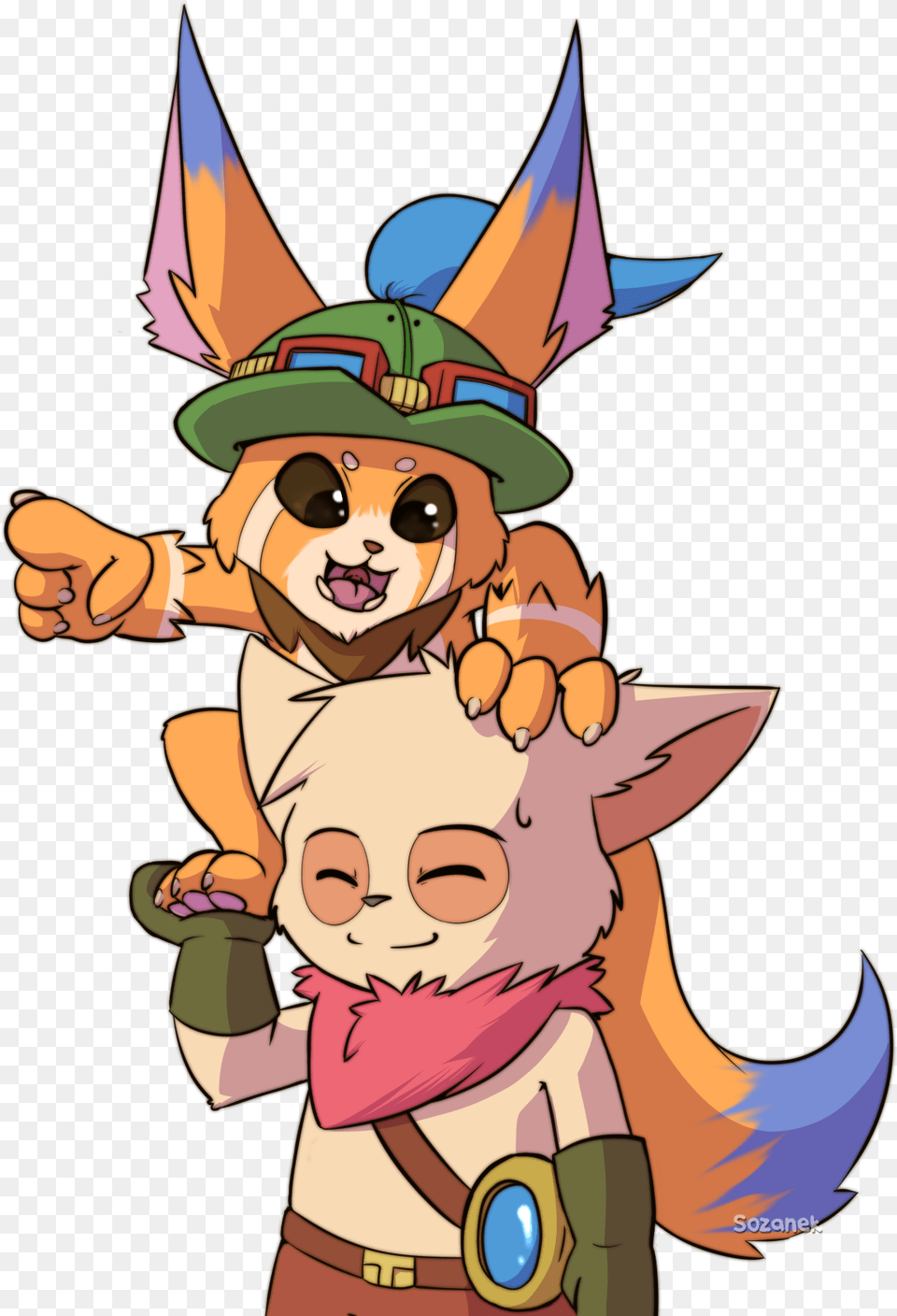 Yordle Friends Be Like Shagdovala Teemotalk Fictional Character, Cartoon, Baby, Person, Face Free Png