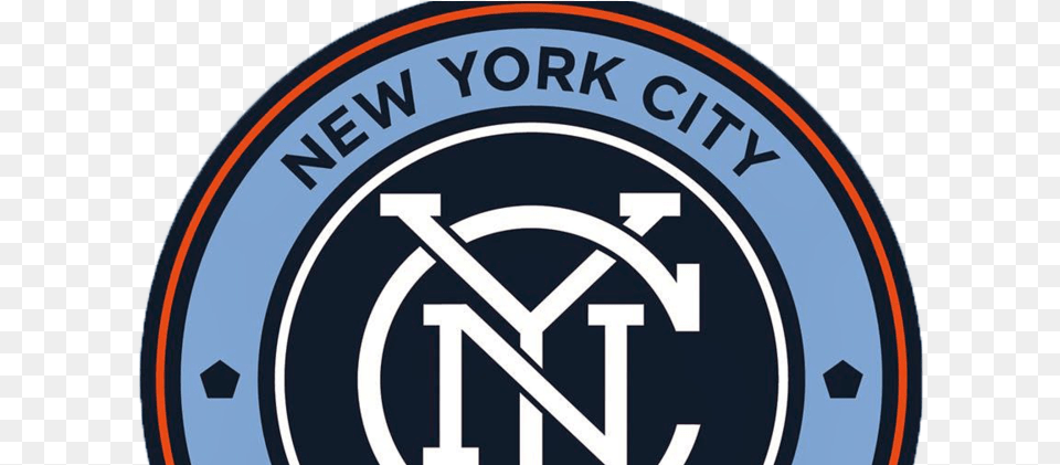 York City Fc Logo Brand Trademark Print New York City Fc, Symbol, Emblem Free Png Download