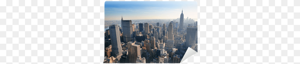 York City Skyline Wall Mural Pixers New York City, Architecture, Metropolis, High Rise, Building Free Png