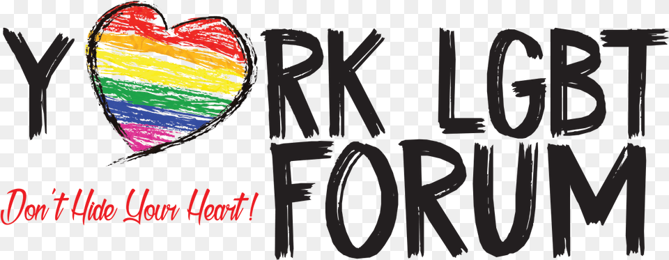 York Lgbt Forum Donu0027t Hide Your Heart Language, Logo Free Png Download